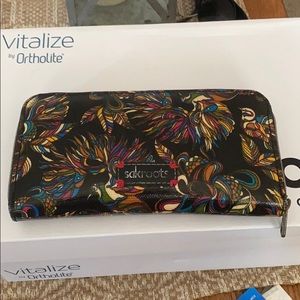 Sakeroots Large Wallet, Bird Print